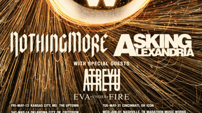 Nothing More & Asking Alexandria Announce Co-Headlining U.S. Tour for Spring & Summer