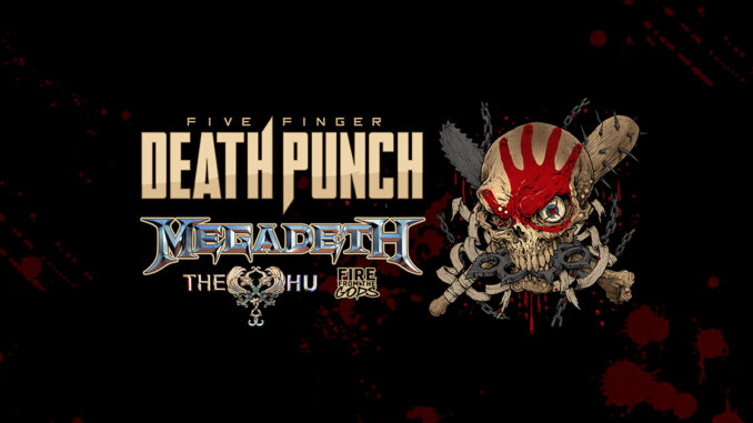 FIVE FINGER DEATH PUNCH DROP NEW SINGLE “AFTERLIFE” AND ANNOUNCE 2022 NORTH AMERICAN HEADLINING TOUR