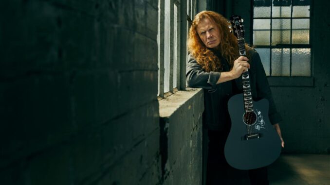 Dave Mustaine: Legendary Founder of the Multi-platinum and GRAMMY® Award-winning band Megadeth, Teams with Gibson for the Dave Mustaine Songwriter Acoustic Guitar