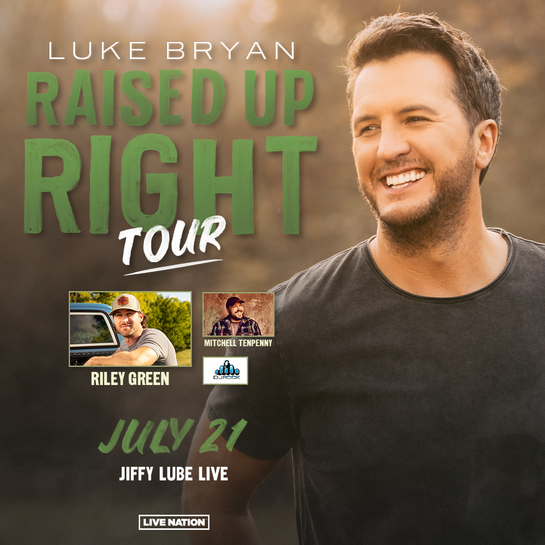 Luke Bryan At Jiffy Lube Live 7212022 Side Stage Magazine