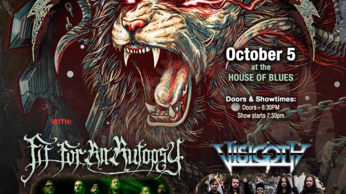 KILLSWITCH ENGAGE Set to Headline Metal Blade Records Third and Final 40th Anniversary Show at House of Blues Las Vegas