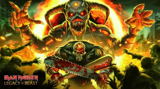 Iron Maiden: Legacy of the Beast teams up with Multi-Platinum Hard Rock band Five Finger Death Punch