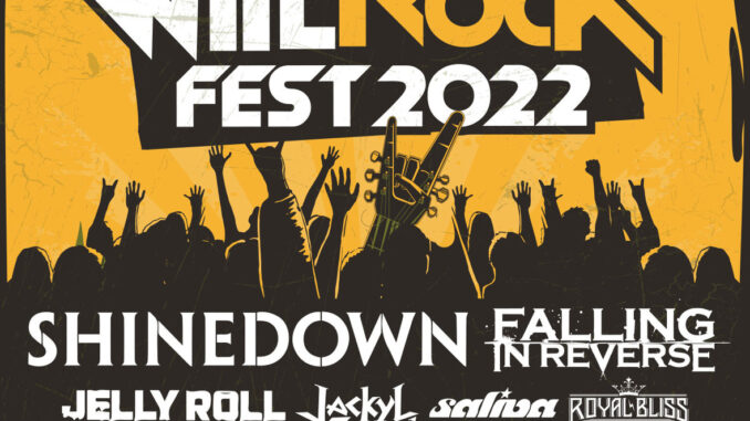 FM Entertainment and Impact Fuel Room Presents 95 WIIL Rock Fest, Celebrating 30 Years of Rock Anniversary Bash featuring Shinedown, Falling In Reverse, Jelly Roll, Jackyl, Saliva, Royal Bliss, Through Fire and Lilith Czar