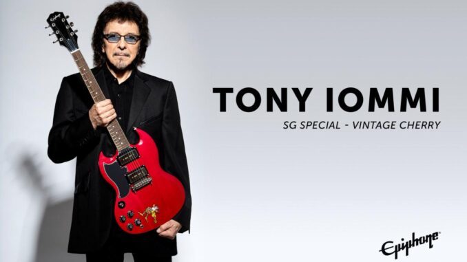 Black Sabbath Legend Tony Iommi Partners with Epiphone For His SG Special, Available Worldwide Now