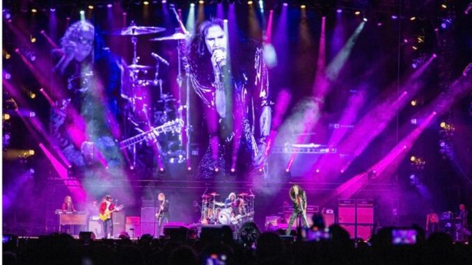 AEROSMITH RETURNS TO BOSTON WITH A RECORD-BREAKING ONE-OFF SHOW AT FENWAY PARK AS PART OF THE LEGENDARY BAND’S 50TH ANNIVERSARY CELEBRATIONS