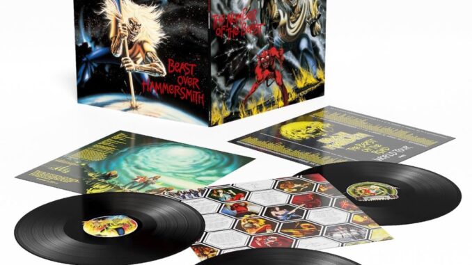IRON MAIDEN New Triple Vinyl Release To Commemorate 40th Anniversary Of Seminal Album ‘THE NUMBER OF THE BEAST’ Plus ‘BEAST OVER HAMMERSMITH’ – Coming November 18, 2022