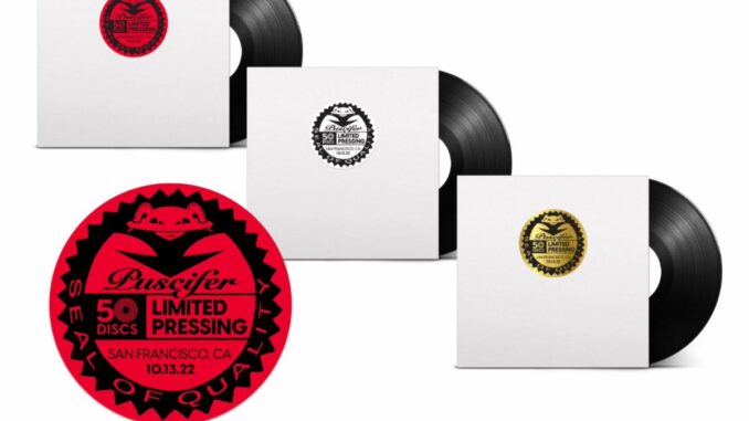 Puscifer Create 50 Signed, Unique Limited-Edition Vinyl Variants for Each Individual Show on Upcoming Tour