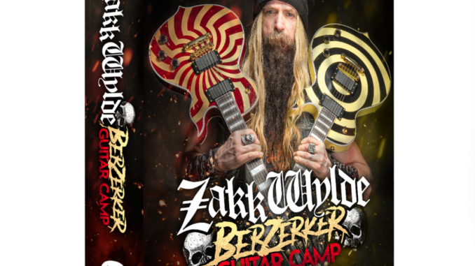 Guitar Icon Zakk Wylde To Release Online Guitar Course "Zakk Wylde Berzerker Guitar Camp" On October 14th