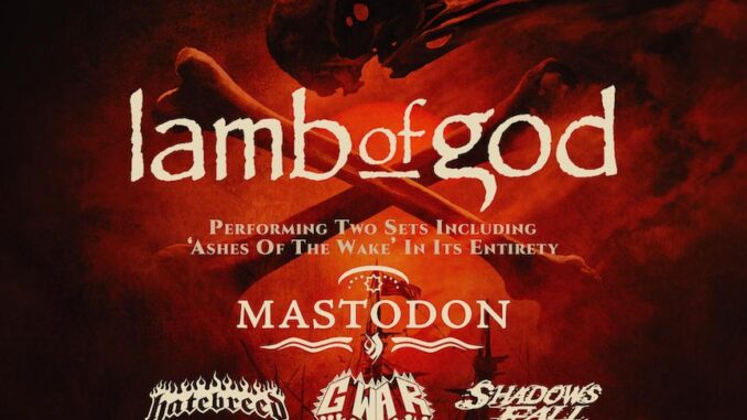 Lamb of God and Sixthman announce first-ever "Headbangers Boat" cruise