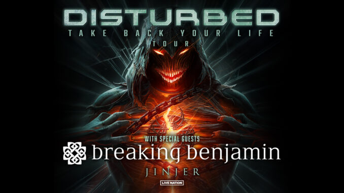 DISTURBED ANNOUNCES 36-DATE TAKE BACK YOUR LIFE 2023 NORTH AMERICAN TOUR