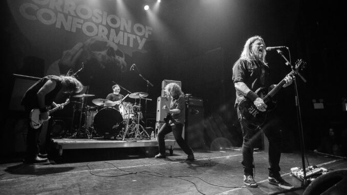 CORROSION OF CONFORMITY - Release Cover Of 'On The Hunt' by Lynyrd Skynyrd + European Tour Dates Kick Off May 1st