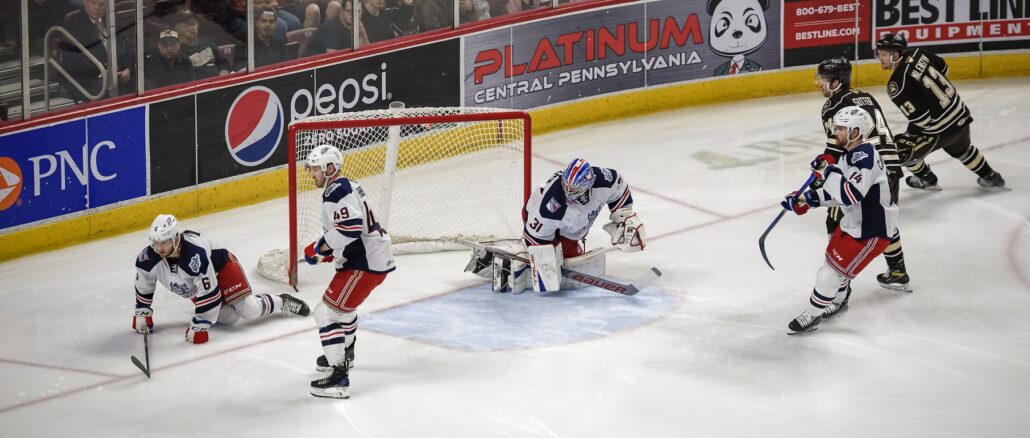 The Hershey Bears Win 4-2 Over The Hartford Wolf Pack, Take 2-0 Series Lead