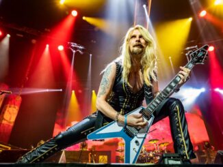 Richie Faulkner of Judas Priest and Elegant Weapons Partners with Gibson Custom Shop to Create the ‘Richie Faulkner Flying V Custom’, Available Worldwide Today