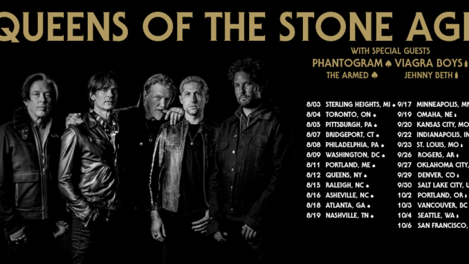 QUEENS OF THE STONE AGE: Band Announce, The End is Nero, The North American Tour