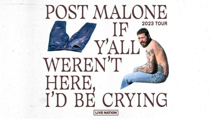 Post Malone At Jiffy Lube Live Bristow, VA 7-26-2023