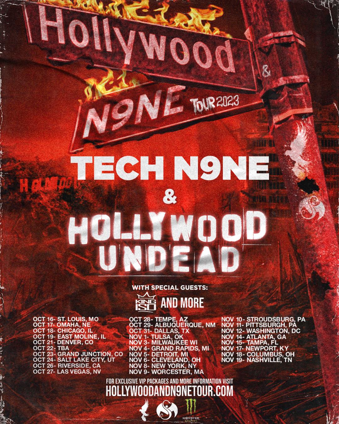 hollywood tech n9ne tour