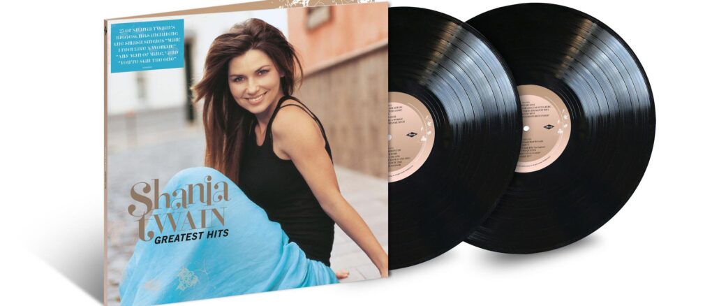 SHANIA TWAIN’S MULTI-PLATINUM GREATEST HITS MAKES LONG-AWAITED VINYL DEBUT ON NOVEMBER 17