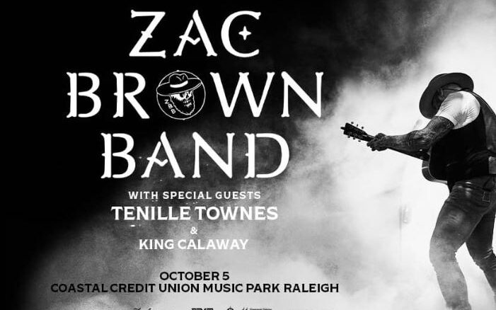 Zac Brown Band- Coastal Credit Union Music Park, Raleigh NC. 10-5-2023