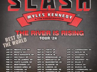 Slash Ft. Myles Kennedy and The Conspirators Announce ‘The River Is Rising-Rest of the World Tour 2024,' Tickets On Sale Friday Oct 20 at 10AM