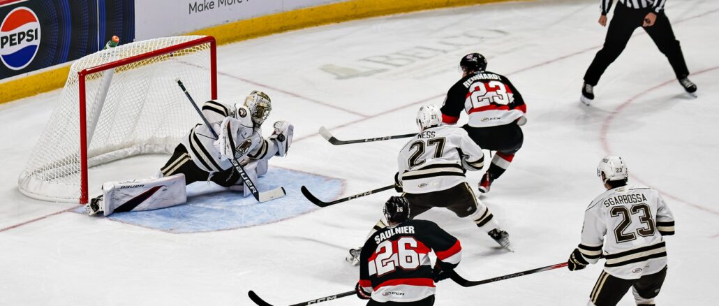 The Hershey Bears Blanked By Senators 3-0 On Opening Night