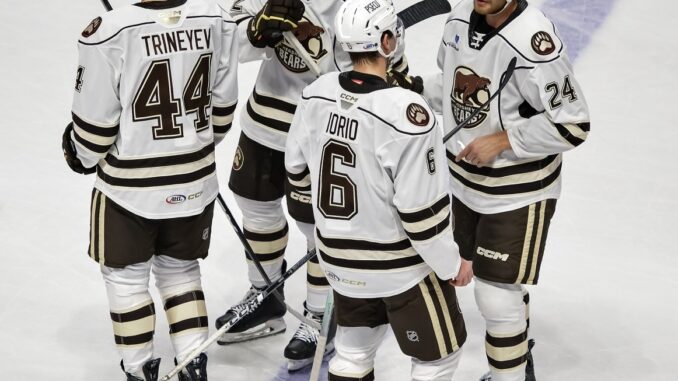 The Hershey Bears Take Down The Cleveland Monsters 5-2 to Get First Win of Season