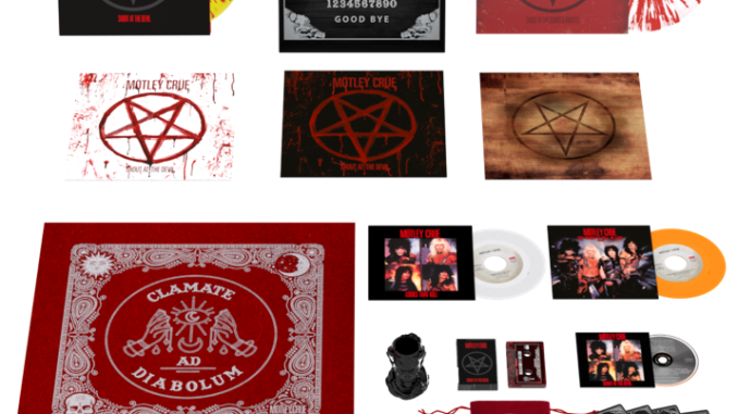 40th Anniversary Limited Edition Box Set Of MÖTLEY CRÜE’S Genre Defining Album ‘Shout At The Devil’ - OUT NOW!