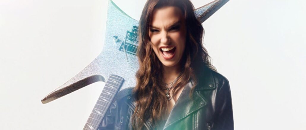 Lzzy Hale, GRAMMY® Award-Winning Vocalist and Guitarist For Halestorm, Unveils Kramer Voyager, Available Worldwide Today