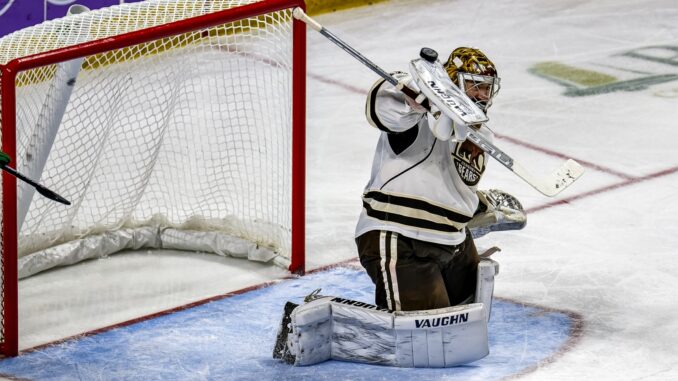 Pierrick Dubé Lifts The Hershey Bears to a 2-1 Victory Over The Iowa Wild