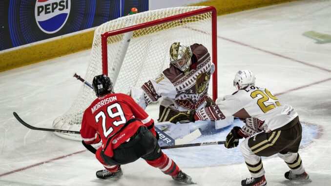 The Hershey Bears Drop Final Game of the Weekend to the Charlotte Checkers, 3-1