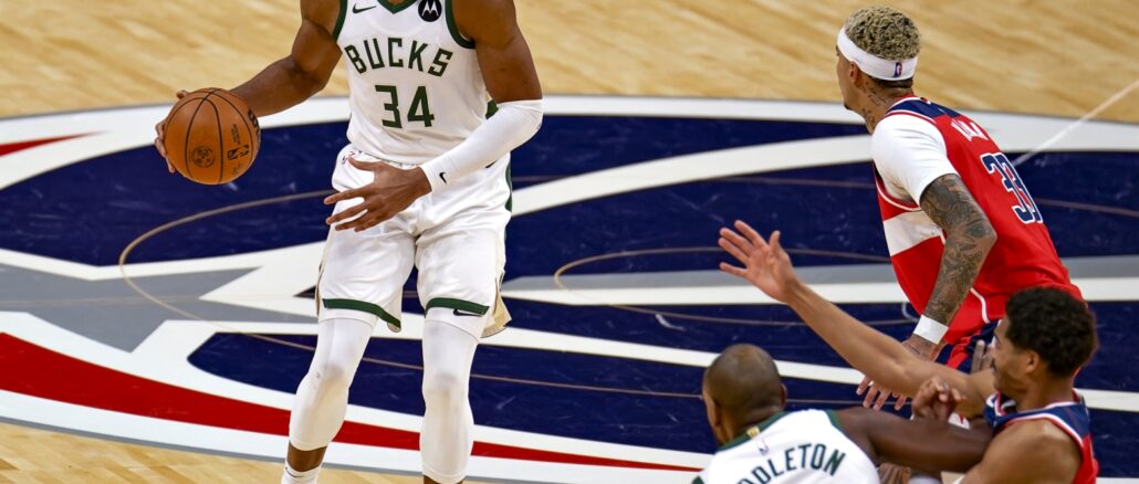 The Milwaukee Bucks Defeat The Washington Wizards 142-129