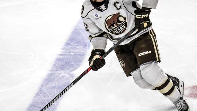 Dylan McIlrath Scores Twice for Hershey Bears in 4-3 Win Over Providence Bruins