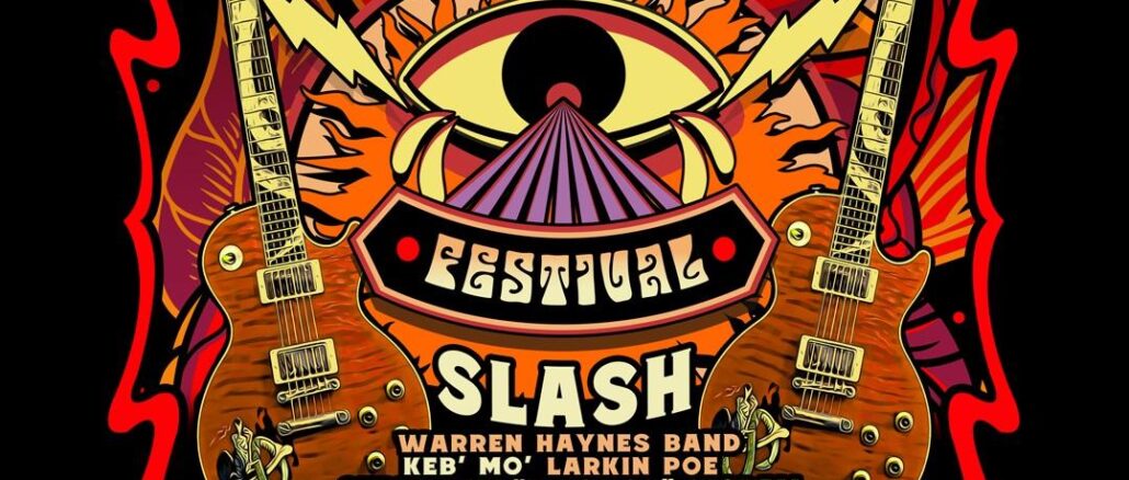 Slash Announces S.E.R.P.E.N.T. Blues Festival All-Star Lineup Ft. Warren Haynes, Keb’ ‘Mo, Christone “Kingfish” Ingram, Samantha Fish, ZZ Ward, Robert Randolph, Eric Gales, and more