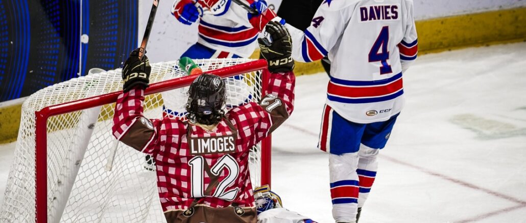 Limoges Lifts Bears to 2-1 OT Win Over Amerks