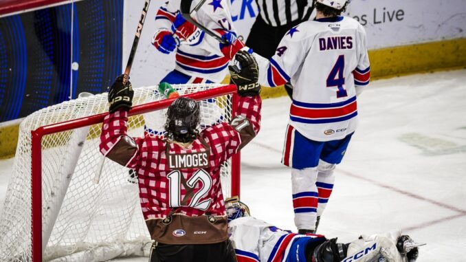 Limoges Lifts Bears to 2-1 OT Win Over Amerks