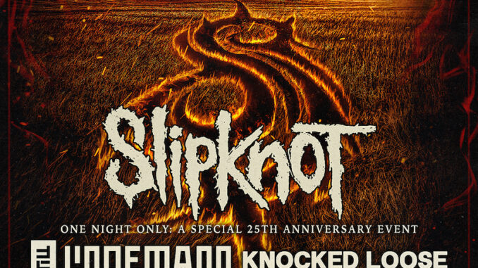 KNOTFEST Announces 2024 Lineup: SLIPKNOT, Till Lindemann (Rammstein), Knocked Loose, Hatebreed, Poison The Well, Gwar, Vended, Dying Wish, Zulu & More. September 21 in Des Moines, IA.