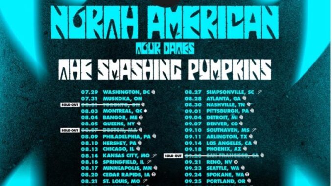 THE SMASHING PUMPKINS ANNOUNCE NEW SUMMER 2024 NORTH AMERICAN HEADLINE TOUR DATES