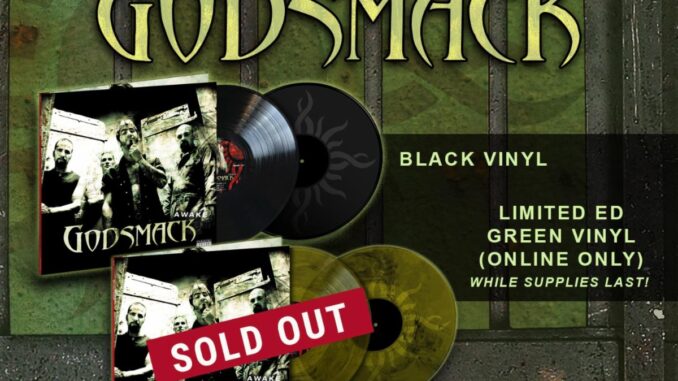 Godsmack’s 'Awake' Out Now On Double LP Remastered Vinyl For First Time Ever