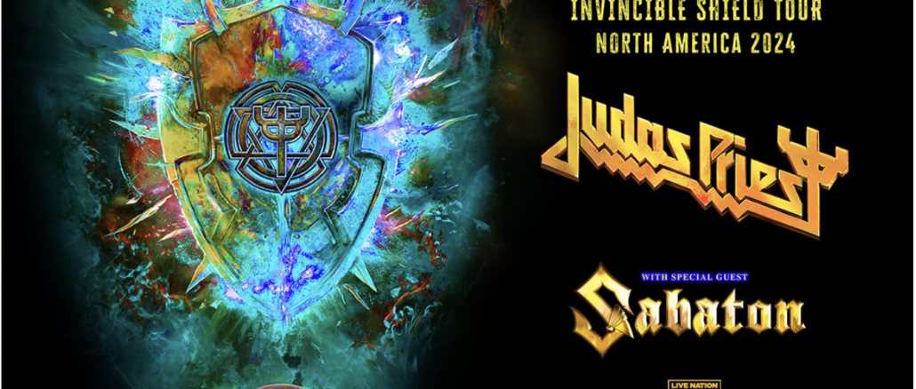 JUDAS PRIEST ANNOUNCES LEG 2 OF HIGHLY SUCCESSFUL INVINCIBLE SHIELD TOUR WITH SABATON