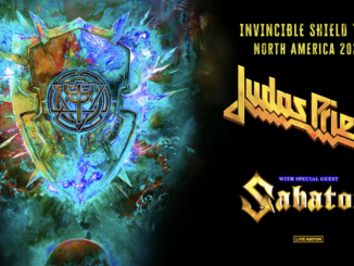 JUDAS PRIEST ANNOUNCES LEG 2 OF HIGHLY SUCCESSFUL INVINCIBLE SHIELD TOUR WITH SABATON