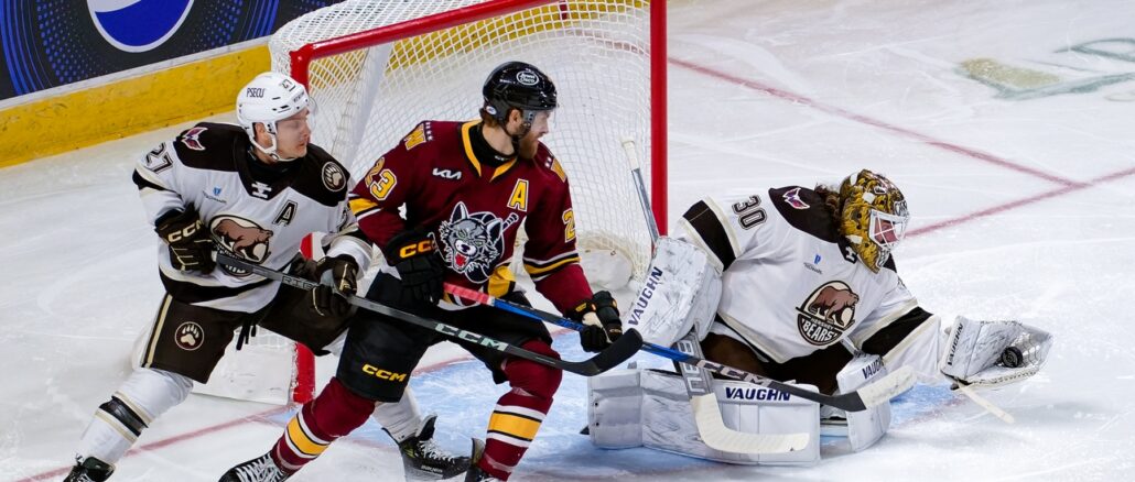 The Hershey Bears Defeat The Chicago Wolves 5-0