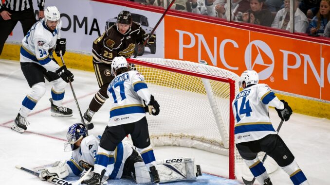 The Hershey Bears Split Opening Series Against The Cleveland Monsters