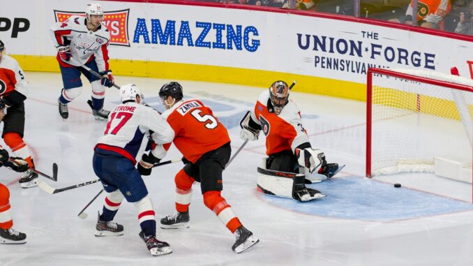 Capitals Defeat Flyers 4-1