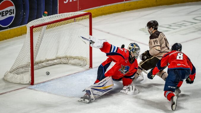 Vecchione Scores Overtime Winner as Bears Beat T-Birds, 3-2