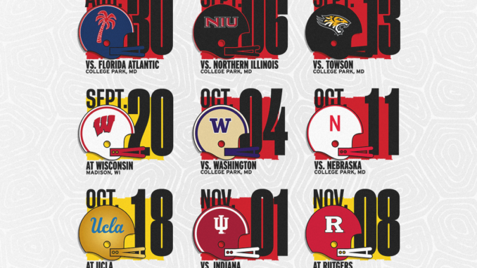 The 2025 Maryland Football SCHEDULE ANNOUNCEMENT!