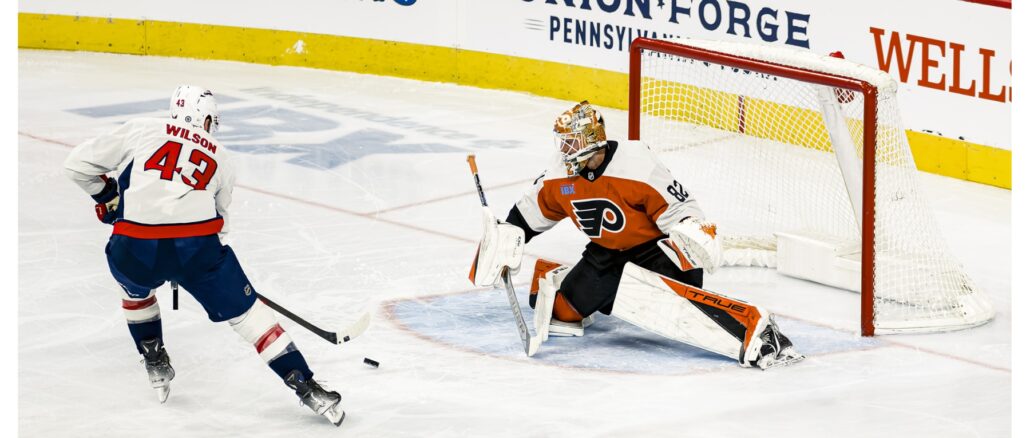 Capitals Surge in Third Period Comeback to Top Flyers 4-3 in Thrilling Showdown