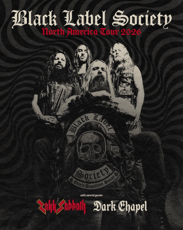 Black Label Society: North America Tour Kicks Off 2/27 - Side