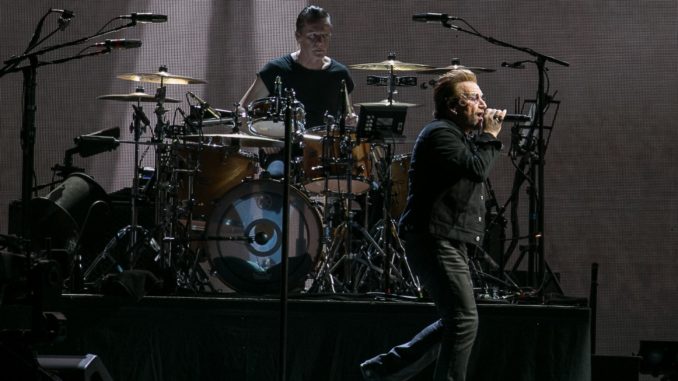 U2 at Papa John’s Cardinal Stadium in Louisville, KY 16-JUN-2017